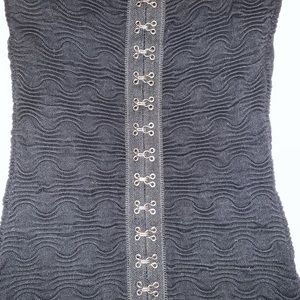 Guess black strapless dress